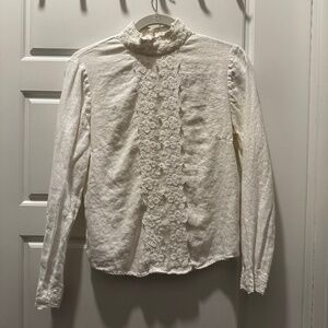 Bedra Vintage Linen blouse, size S